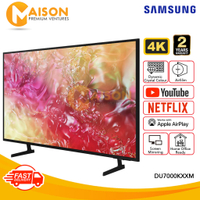 Samsung 55" 4K UHD Smart TV UA55DU7000KXXM