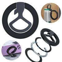 3-in-1 Magnetic Phone Grip Ring Holder Bottle Opener Alloy Cell Phone Ring Holder Cell Phone Stand for iPhone 12/13/14/15 Series