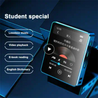 5.0 Lossless Music MP3 Player Walkman MP3 MP4 Automatic Read Aloud Mini-game 2.5 Inch MP5 E-book Video Player