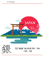 SÁCH TỰ HỌC KANJI N5- N4-N3-N2