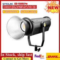 SPROLINK LED-1500B.Pro Professional 5600k Photography Audio Studio Flash Conference Lightubg Kit 150W COB Led Video Light