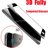 500pcs DHL 3D Curved Matte Tempered Glass For Apple iPhone 7 6 6s Premium 9H Carbon Fiber Film Full Screen Cover Protector case