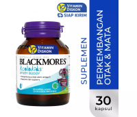 Blackmores BLACKMORES KIDS STUDY BUDDY - 30 CAPS - Minyak Ikan Anak, Vitamin Omega 3, DHA, EPA