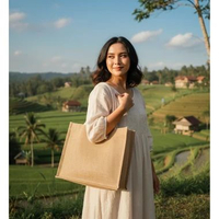 Jute Bag / Tas Goni Hampers / Jute Goodie Bag HG002 XL(40x35x15)