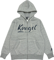 【蛇年最高折233】KANGOL 外套 中性 草寫LOGO 灰 連帽外套 6255140410