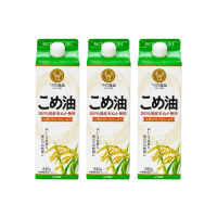 【TSUNO 日本築野】日本玄米油 米糠油900ml 3入(米油/米糠油/玄米油/胚芽玄米油)