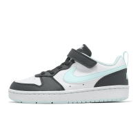 Nike 童鞋 Court Borough Low Recraft PS 中童 黑 水藍 小朋友 魔鬼氈 HQ3261-060