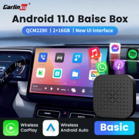CarlinKit 5.0 Wireless CarPlay Android Auto Tv box CarPlay AI box Android 11 For Netflix For Youtube WIFI For Audi VW Skoda Kia