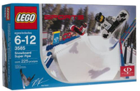 【折300+10%回饋】LEGO 樂高 3585 Snowboard Super Pipe 現貨 平行進口商品