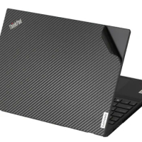 Special Carbon fiber Vinyl Laptop Sticker Skin Decals Cover Protector Guard for Lenovo ThinkPad E555 E560 E565 E550C 15"