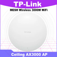 TP-Link AX3000 Wi-Fi6 MESH Router Celling AP Access Point Wireless PoE AP Dual Band 5GHz High-Power Wifi Repeater Hotspot