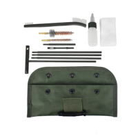AR15 M16 M4 Tactical Gun Cleaning Set Airsoft Pistol Cleanner Brush 30cal 7.62mm 223 22LR .22 Hunting Gun Cleaning Kit