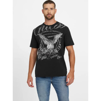 GUESS MEN เสื้อยืด รุ่น M5BI65KBW41 - สีดำ