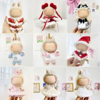 Labubu Time To Chill Filled Doll Clothes Cos Gift Handmade Labubu Clothes DIY for Macaron Doll Skirt For 17cm Labubu Doll