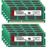 10 pieces set DDR3 DDR3L RAM 4GB 8GB 1600MHZ 1333MHZ notebook laptop PC3 12800S 10600S memory wholesale