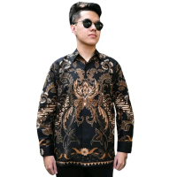 HEM Batik Panjang Batik Katun Furing Bahan Halus dan Adem. Pria