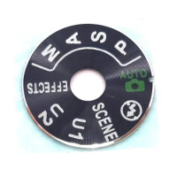1PCS New Function Dial Model Button Label for NIKON D750 D7100 D7200 D7500 Top Function Digital Camera Repair Part