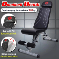 Bettegrow Kursi Sit Up Gym Adjustable Folding Fitness Bench Dumbbell Weight Bench Home Sit Up Exerci