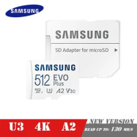 Samsung Micro SD Card 64gb 128gb 256gb 512gb 1tb TF Memory Flash Card For Phone Camera Mobile Gaming Instar360 Camera GoPro DJI