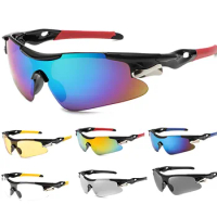 Polarized Cycling Sunglasses Outdoor Sports Glasses Men Women Windproof Sports Sunglasses Hiking Running Eyewear Glasses UV400
