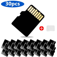 30pcs/lot TF SD Card 128GB 64GB 32GB 16GB 8GB Flash Class 10 SD Card Memory 4GB 2GB 1GB Card Memory card For Phone