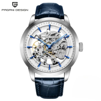 2023 New PAGANI DESIGN Mens watches Top Brand Luxury Gold Watch Men Automatic Mechanical Skeleton Waterproof Watches