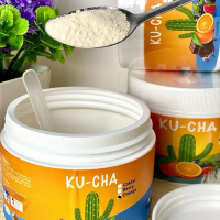 KU-CHA Cactus Berry & Oren - rasa sedap, badan rasa ringan & lawas Juice Minuman Buah