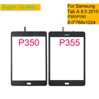 10Pcs/Lot For Samsung Galaxy Tab A 8.0 S Pen 2015 P350 P355 Touch Screen Digitizer Panel Sensor Tablet Front Outer LCD Glass