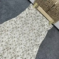 ROK FLORAL SKIRT ROK BUNGA FLORAL SKIRT ROK MOTIF BUNGA KOREAN SKIRT ROK POLKA LILY ROK PATTERN BUNG