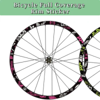 Bike Rim Sticker width 19mm Road Wheel Decal 26" 27.5" 29" 700C MTB Rim Decals Cycling Full Coverage Film Bicycle Accessories