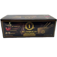 Malaysia Imported Tongkat Ali DF1 Herbal Men's Maca Energy Coffee for Enhanced Performance and Vital