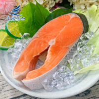 【海揚鮮物】特選智利鮭魚厚切(420g/片)