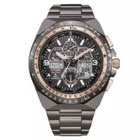 Citizen Citizen Promaster Skyhawk Eco Drive Men's Watches CTZ JY8146-54E Warna Black