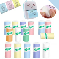 Mini Printer Color Sticker Thermal Paper Label Paper Sticker Photo Papers For PeriPage PAPERANG Poooli 57mm width Photo Printer