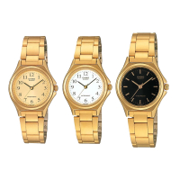 【CASIO 卡西歐】LTP-1130N 氣質經典 金色 簡約時尚 不鏽鋼 石英腕錶 女錶(多種款式)
