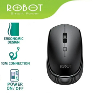 ROBOT M205 MOUSE WIRELESS OPTICAL 2.4GHZ 1600DPI POWER ON/OFF