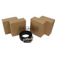 200pcs/lot kraft paper socks packing box tie box gift packaging boxes belt paper box wholesale