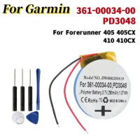 361-00034-00 PD3048 PD 3048 Battery For Garmin Forerunner 405 410 405CX 410CX Sports Watch Battery + Gift Tools