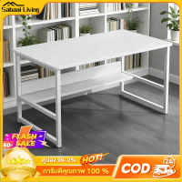 พร้อมส่งจากไทย Work Desk, 2-Tier Computer Desk, 120/100/80cm, Weight Capacity 200kg+, Computer Desk,