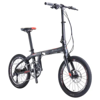 Factory Direct Sale Folding Bike Carbon Foldable Road Bike Folding Bike Adult 20" inch Wheel Mini Bicycle