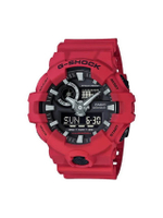 นาฬิกา G-Shock (53.4 mm,ตัวเรือนสีแดง, สายสีแดง) รุ่น GA-700-4ADR