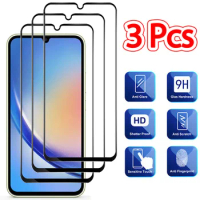 3 Pcs, Protective Glass for Samsung A34 A33 A32 5G Screen Protector A32 4G Samsung A33 Tempered Glass Samsung Galaxy A34 Glass
