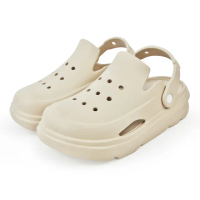 【金安德森】23.0-27.0cm 寬楦 護趾輕量 洞洞鞋 防水 無毒EVA 拖涼鞋 布希鞋(KA童鞋 CK0696)