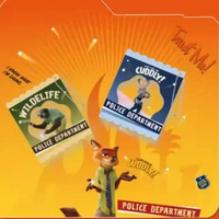 BNS Series Jandoon Zootopia Airbag Keychain