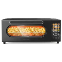 Air Fryer Toaster Oven 10-in-1 15L LCD Display Touch Screen Convection Oven Rapid Hot Air Technology 1800W Cooker Dehydrate