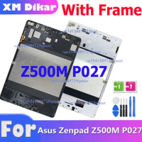 With Frame New 9.7" LCD For Asus Zenpad 3S 10 Z500M P027 LCD Display Touch Screen Digitizer Assembly Replacement