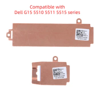 X8MY9 FJ75H 26X1Y 026X1Y For Dell G15 5510 5511 5515 Gaming Laptop M.2 NVME 2230 2280 SSD Bracket Storage Card Heatsink Copper