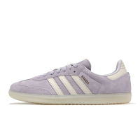 adidas 休閒鞋 Samba OG 男鞋 女鞋 紫 米 麂皮 復古 情侶鞋 德訓鞋 愛迪達 IG6176