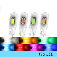 หลอดไฟเลี้ยวกระพริบเร็ว LED, หลอดแฟลช LED 5 ชิป, ซ็อกเก็ต T10/T15, สำหรับรถจักรยานยนต์และรถยนต์, สว่