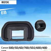 BIZOE EB Camera Eyecup Viewfinder Eyepiece Canon 5D Mark II 5D2 6D 6D2 30D 40D 50D 60D 70D 80D 90D SLR